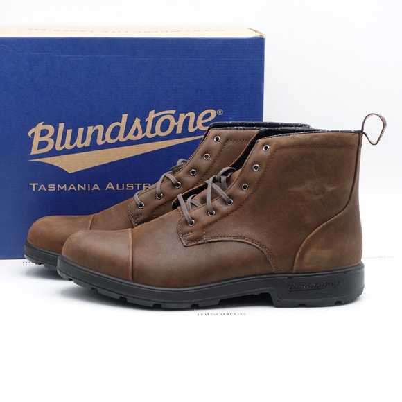 SLD NEW US Size 14 Men\'s Blundstone 1935 Lace-up Leather Boots Antique Brown main image 5